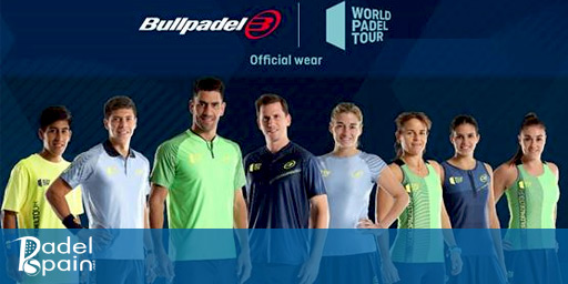 Bullpadel renueva su compromiso como textil del circuito profesional