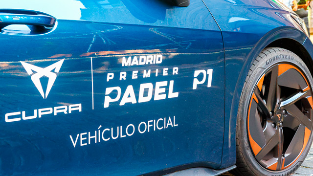 Madrid premier Padel patrocinio CUPRA 2023