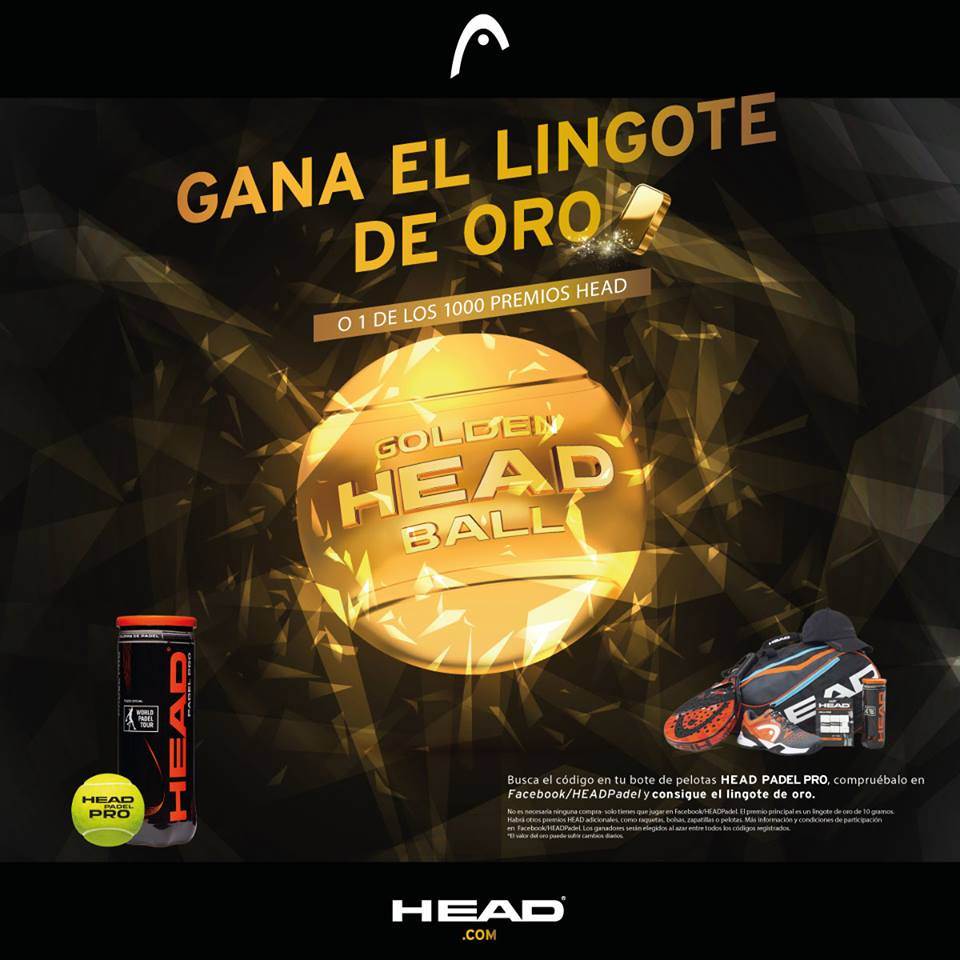 Head Pelota Bolapaddel Amarillo