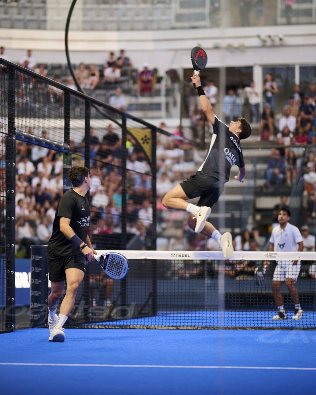 Agustín Tapia y Arturo Coello final Major Roma Premier Padel 2024