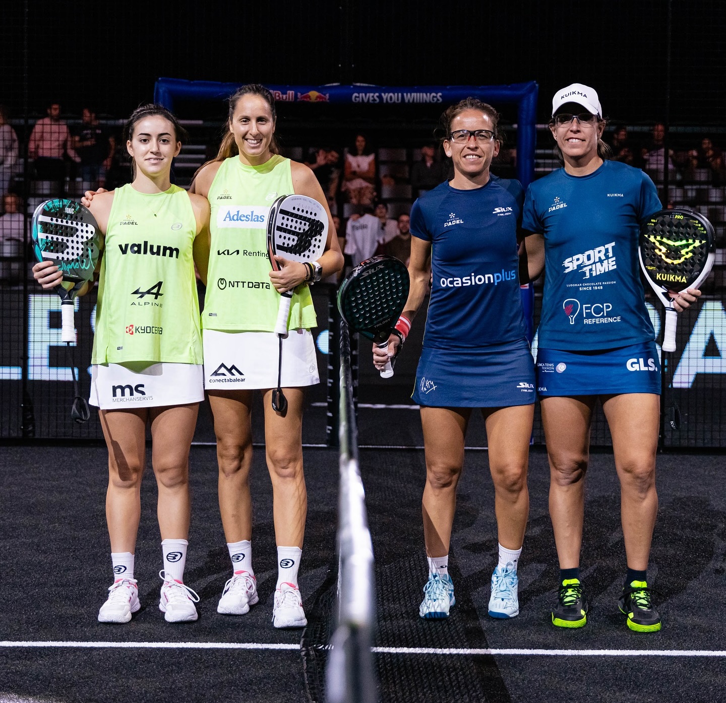 Inicio semifinal femenina Gemma Triay y Claudia Fernández Burdeos P2 2024