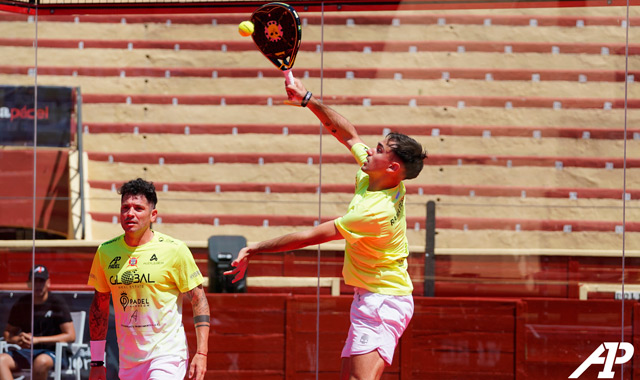 'Tito' Allemandi y Ramiro Pereyra (A1 Padel)