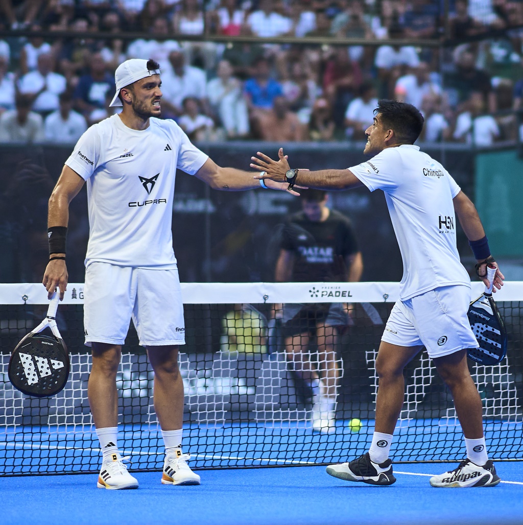 Ale Galán y Fede Chingotto final masculina Génova P2 2024