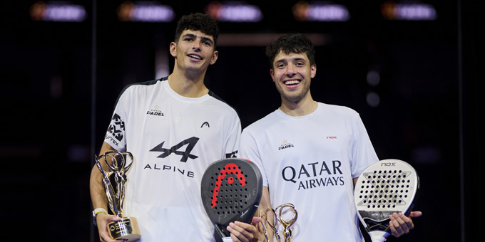 Título en Málaga para Arturo Coello y Agustín Tapia