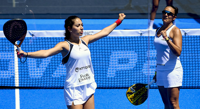 Carmen Goenaga y Virginia Riera cuartos de final Génova P2 2024