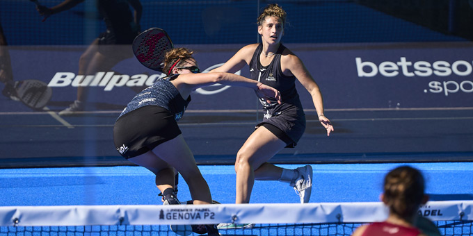 Carolina Orsi y Nuria Rodríguez octavos Génova P2 2024