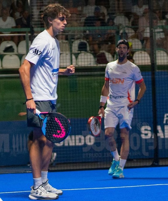 Edu Alonso y Momo González final FIP Platinum Cerdeña 2024