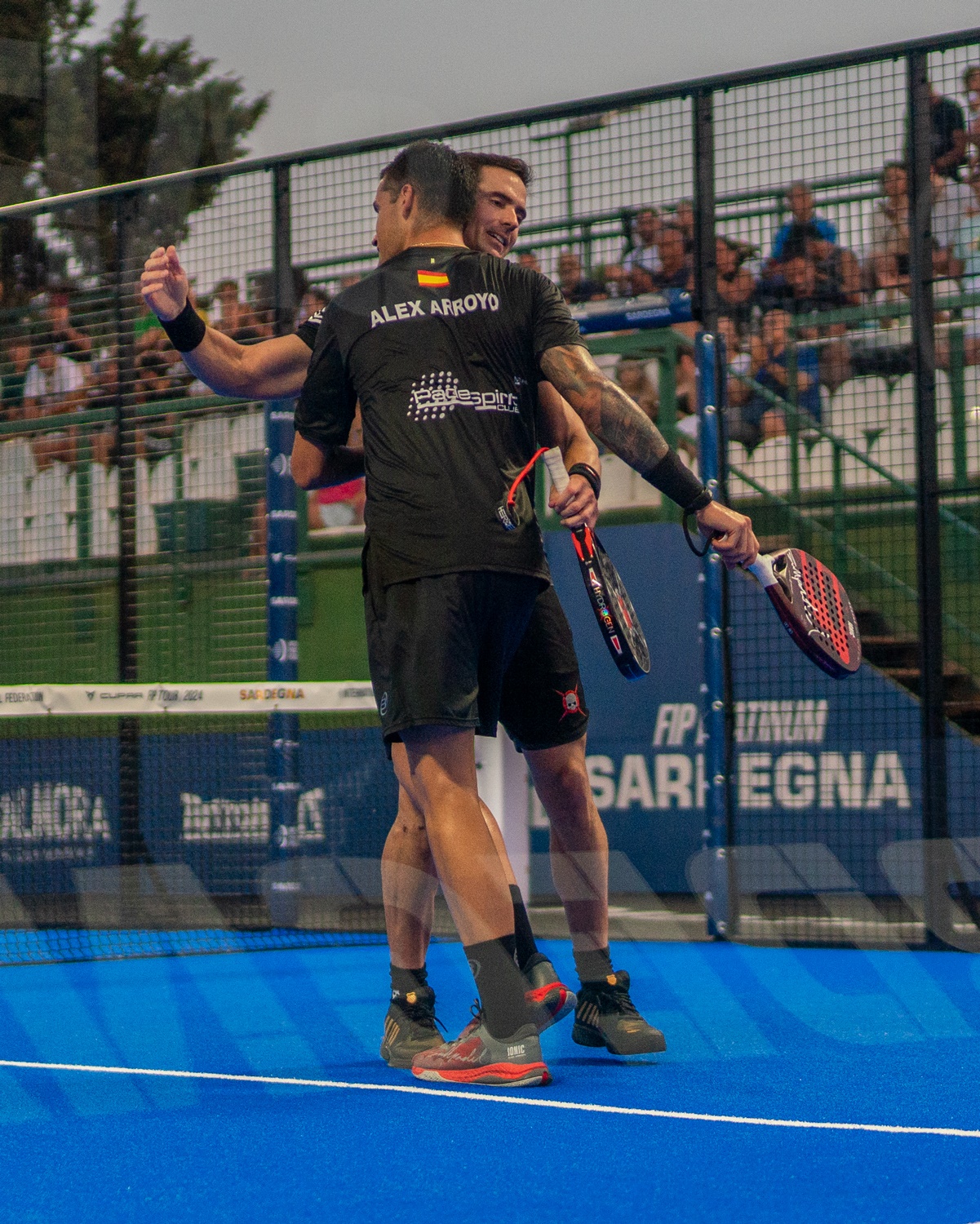 Gonzalo Rubio y Álex Arroyo cuartos de final FIP Platinum Cerdeña 2024