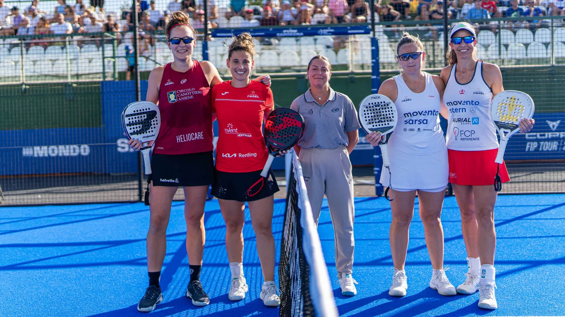 Inicio final femenina FIP Platinum Cerdeña 2024