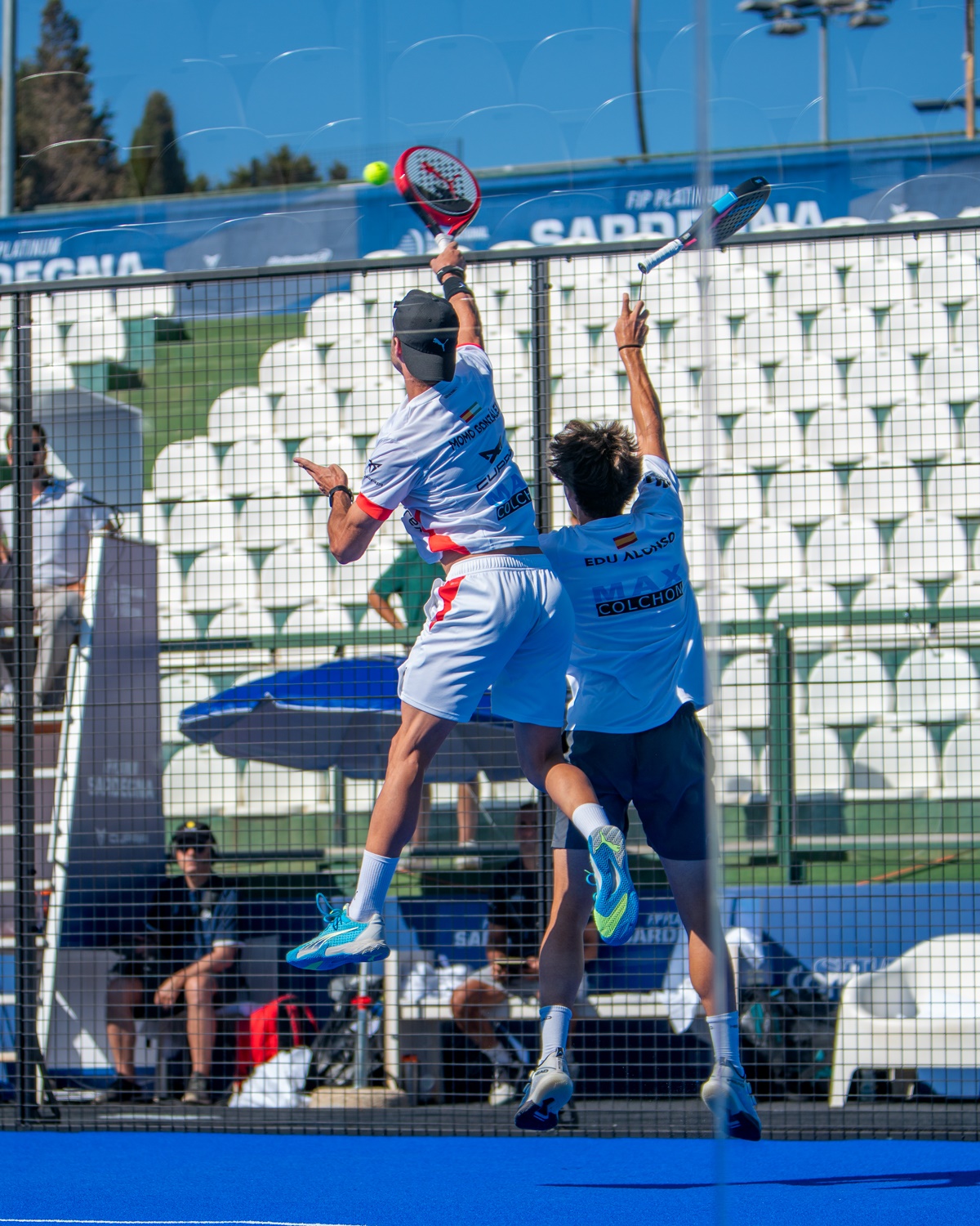 Momo González y Edu Alonso cuartos de final Cerdeña Platinum FIP