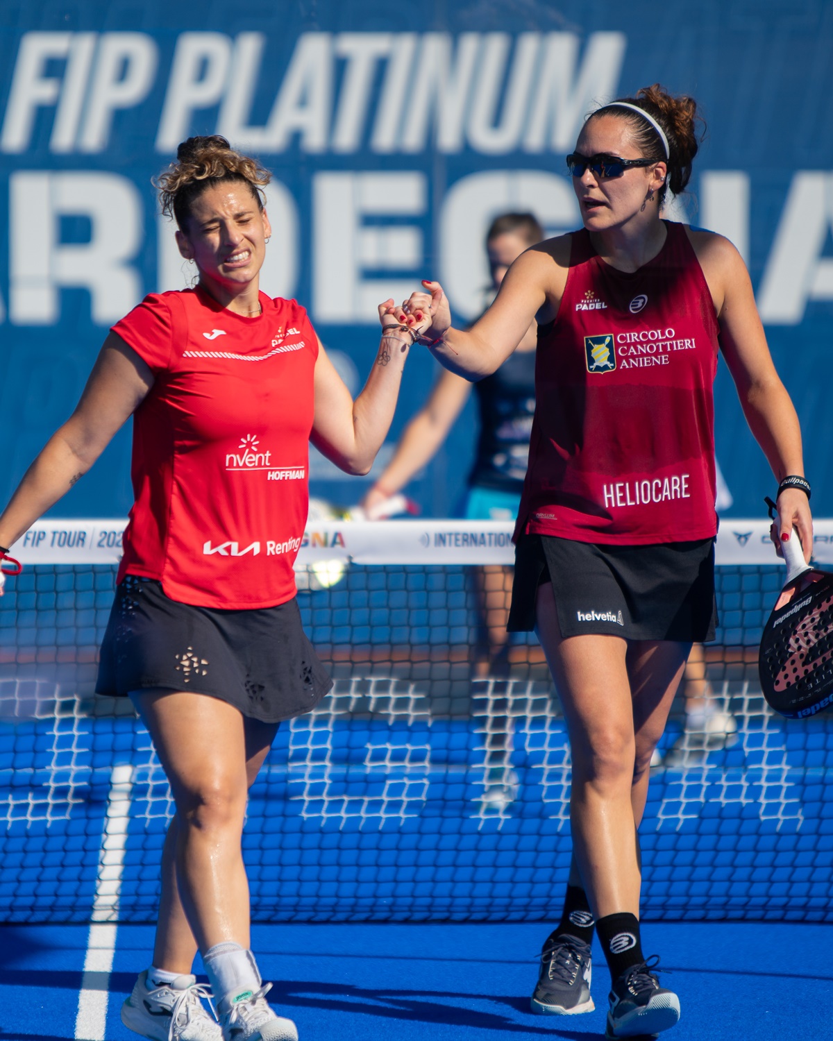 Nuria rodríguez y Carolina Orsi cuartos de final FIP Platinum Cerdeña 2024