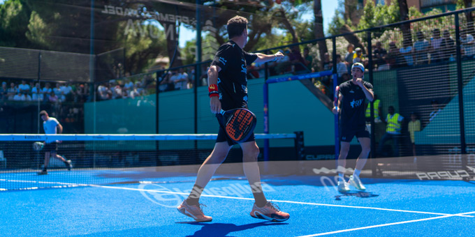 Paquito Navarro y Juan Lebrón cuartos Génova P2 2024