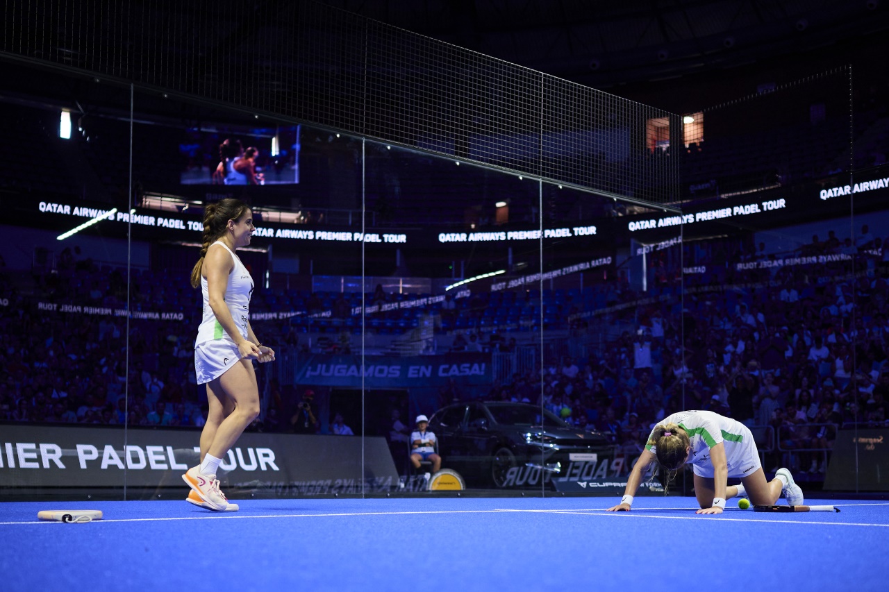 Paula Josemaría y Ari Sánchez final Málaga P1 2024