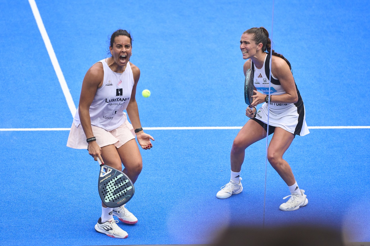 Sofia Araújo y Martita Ortega final femenina Génova P2 2024 