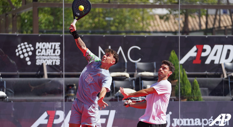 Braulio Rizo y Miguel González primera ronda cuadro final A1 Padel marbella 2024