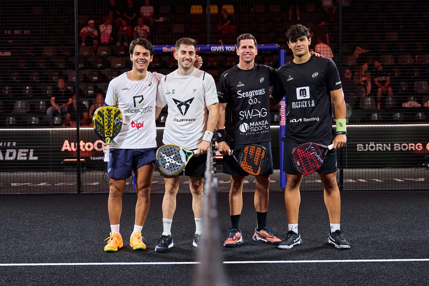 Inicio semifinal Finlandia P2 'Coki' Nieto y Jon Sanz vs. Paquito Navarro y Pablo Cardona 2024