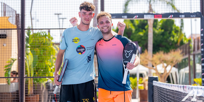 Pablo Reina y Alejandro Linares previas Marbella Master A1 Padel 2024 