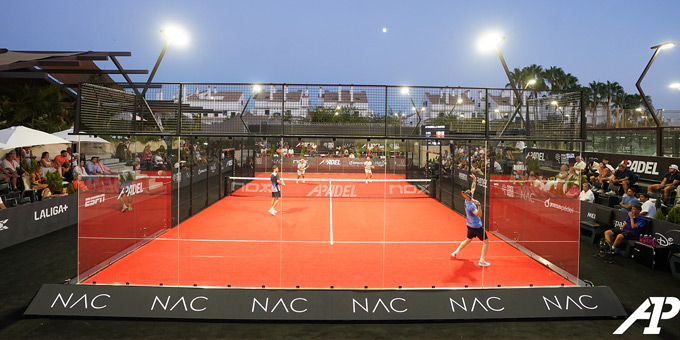 Pista central Marbella Master A1 Padel 2024