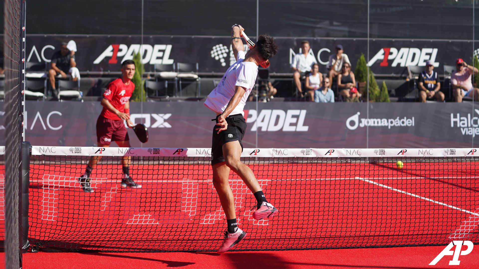 Ramiro Pereyra en las semis del Marbella Master (A1 Padel)