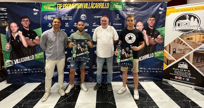 Presentación Torneo pádel internacional VIllacarrillo Andalucía 2024