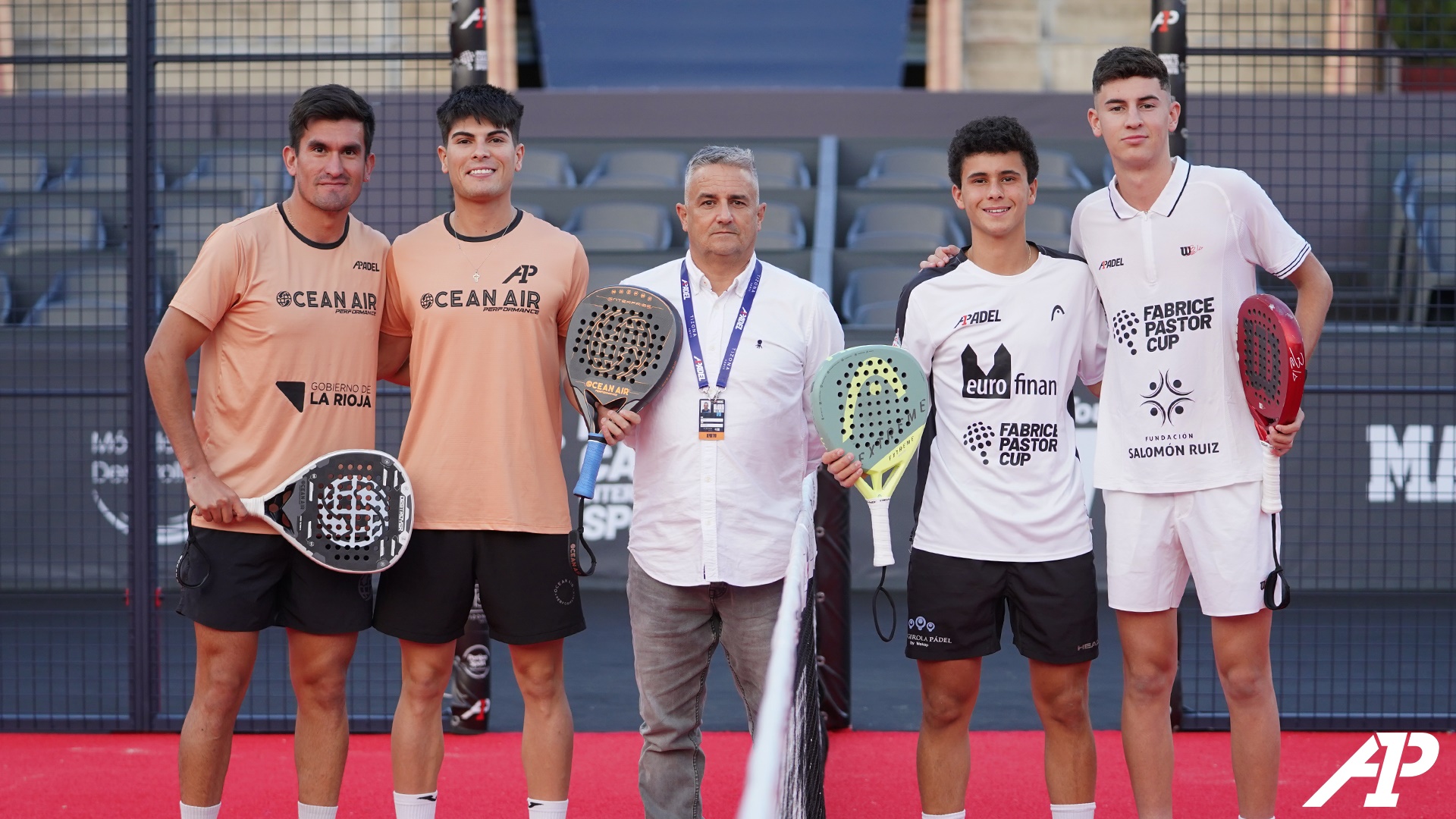 Coquito Zamora y Mariano González debut Madrid A1 Padel 2024