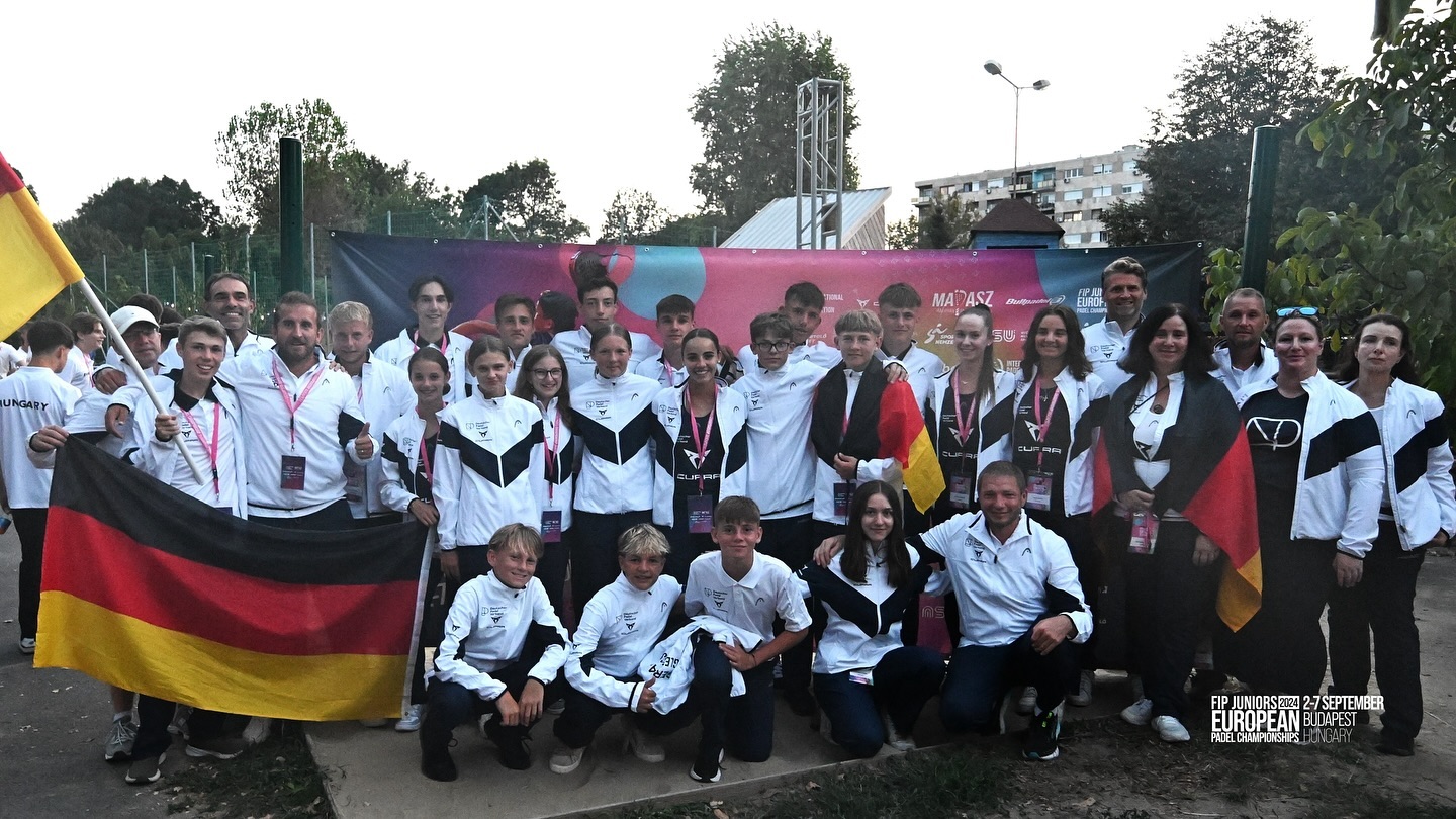 Equipo Alemania Europeo FIP junior Budapest 2024