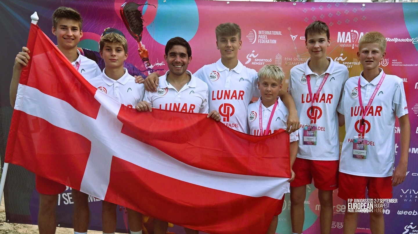 Equipo Dinamarca Europeo Junior FIP Budapest 2024