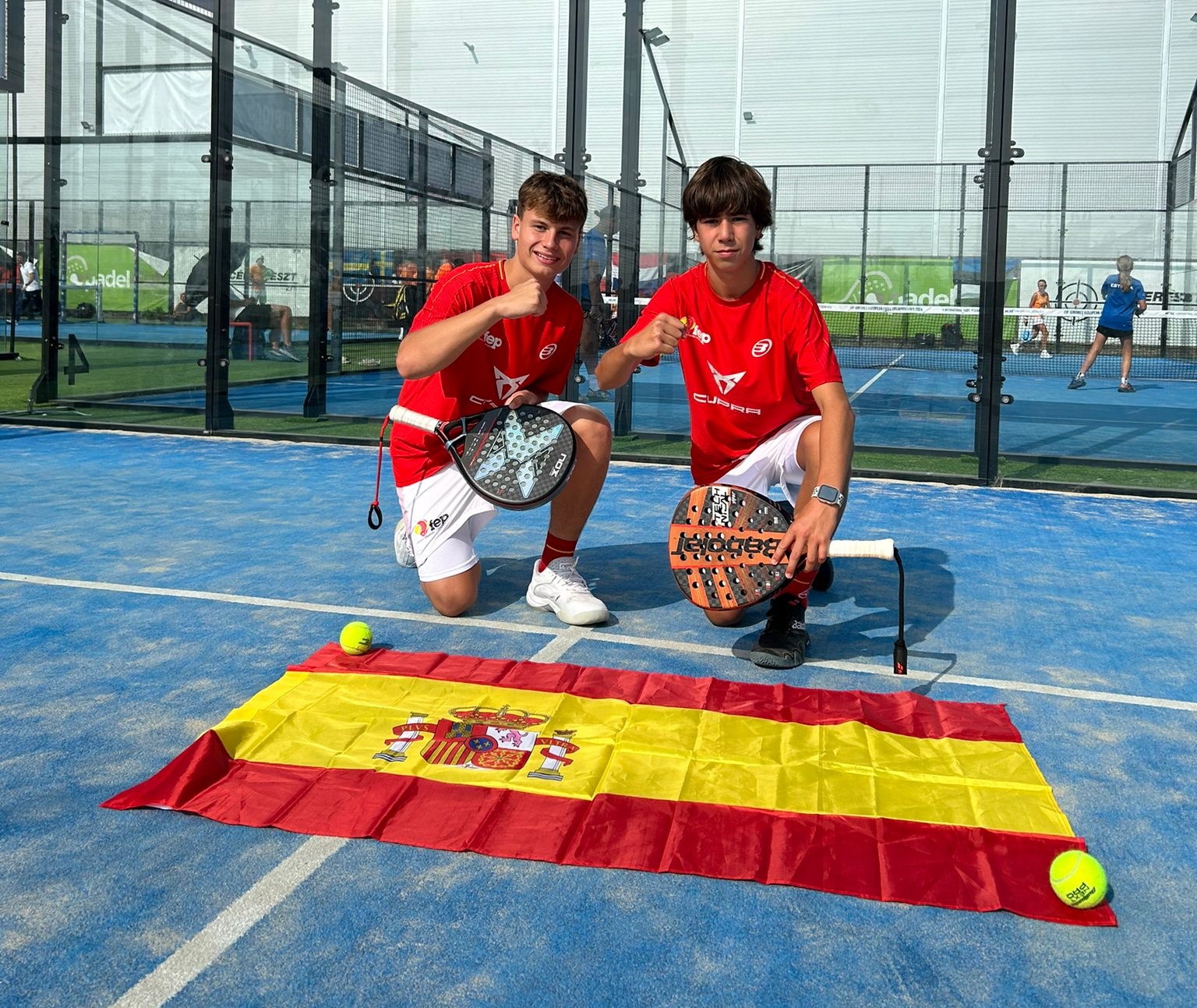 Iago Fuertes y Anselmo Guerrero, campeones de Europa Sub-14 (FEP)