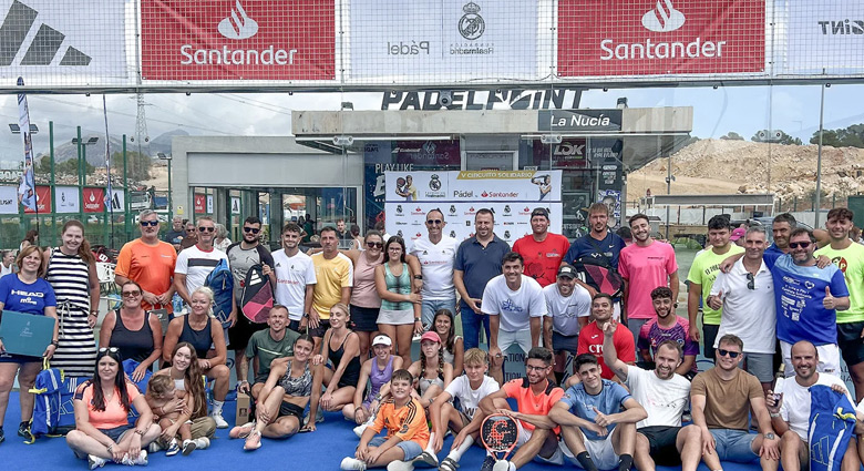 Circuito Solidario de Pádel Fundación Real Madrid by Santander en La Nucía