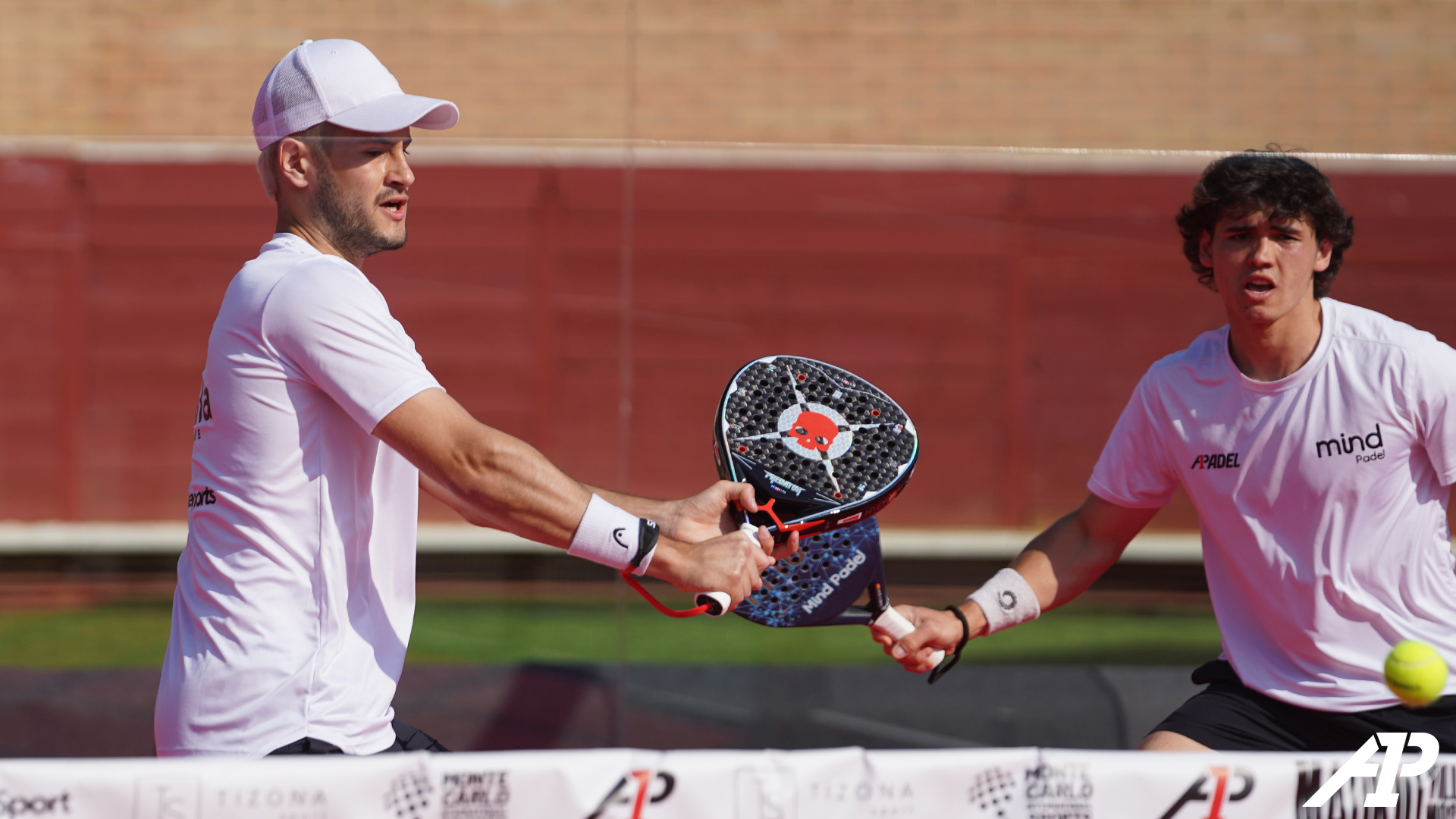 Higor Ensslin y Joaquín De Astoreca debut cuadro final A1 Móstoles 2024