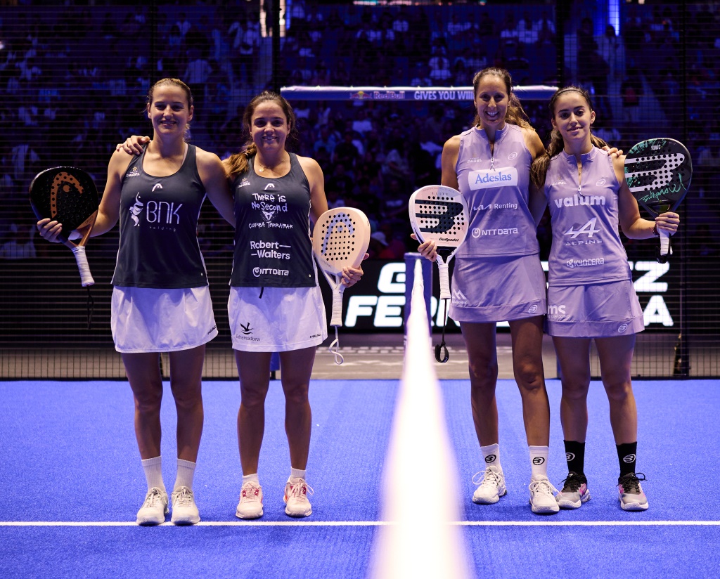 Inicio semifinal femenina Madrid P1 Gemma y Claudia 2024