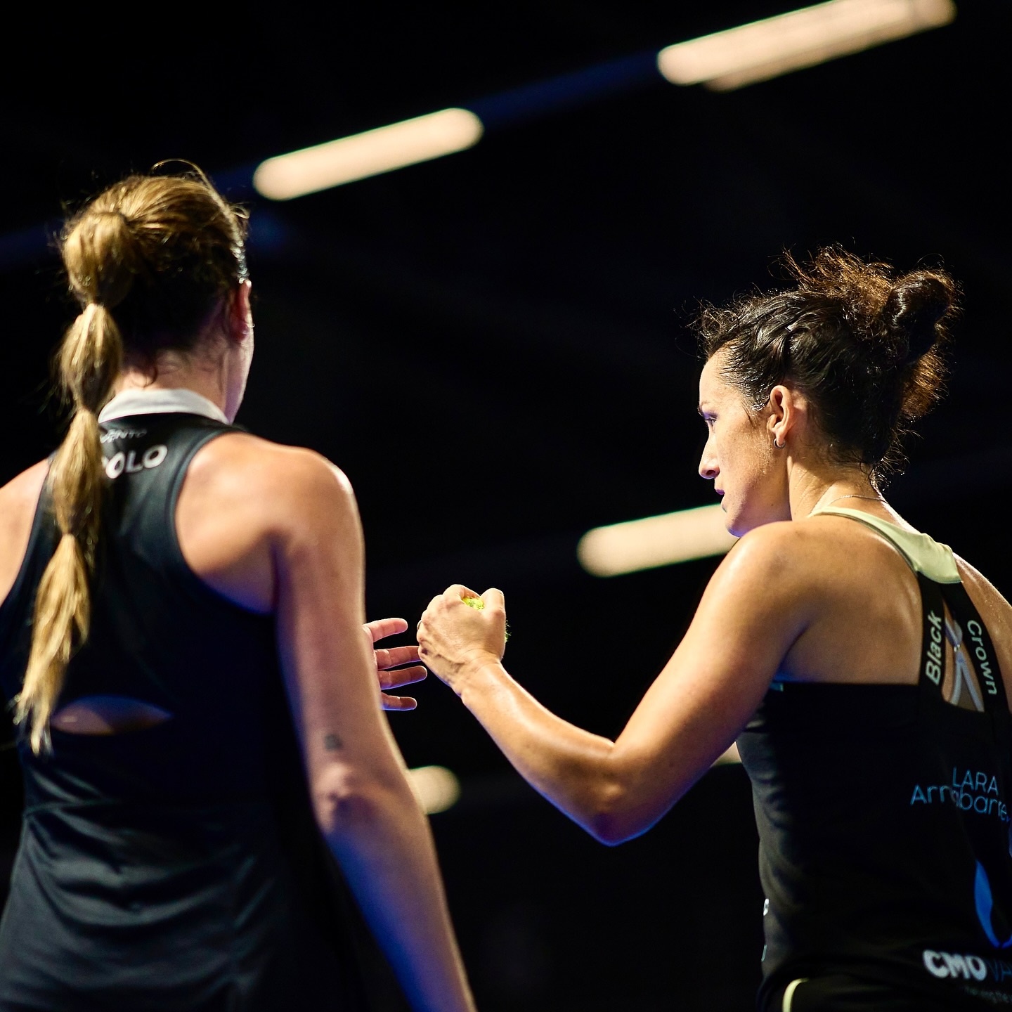 JUlia Polo y Lara Arruabarrena finales previas Rotterdam 2024