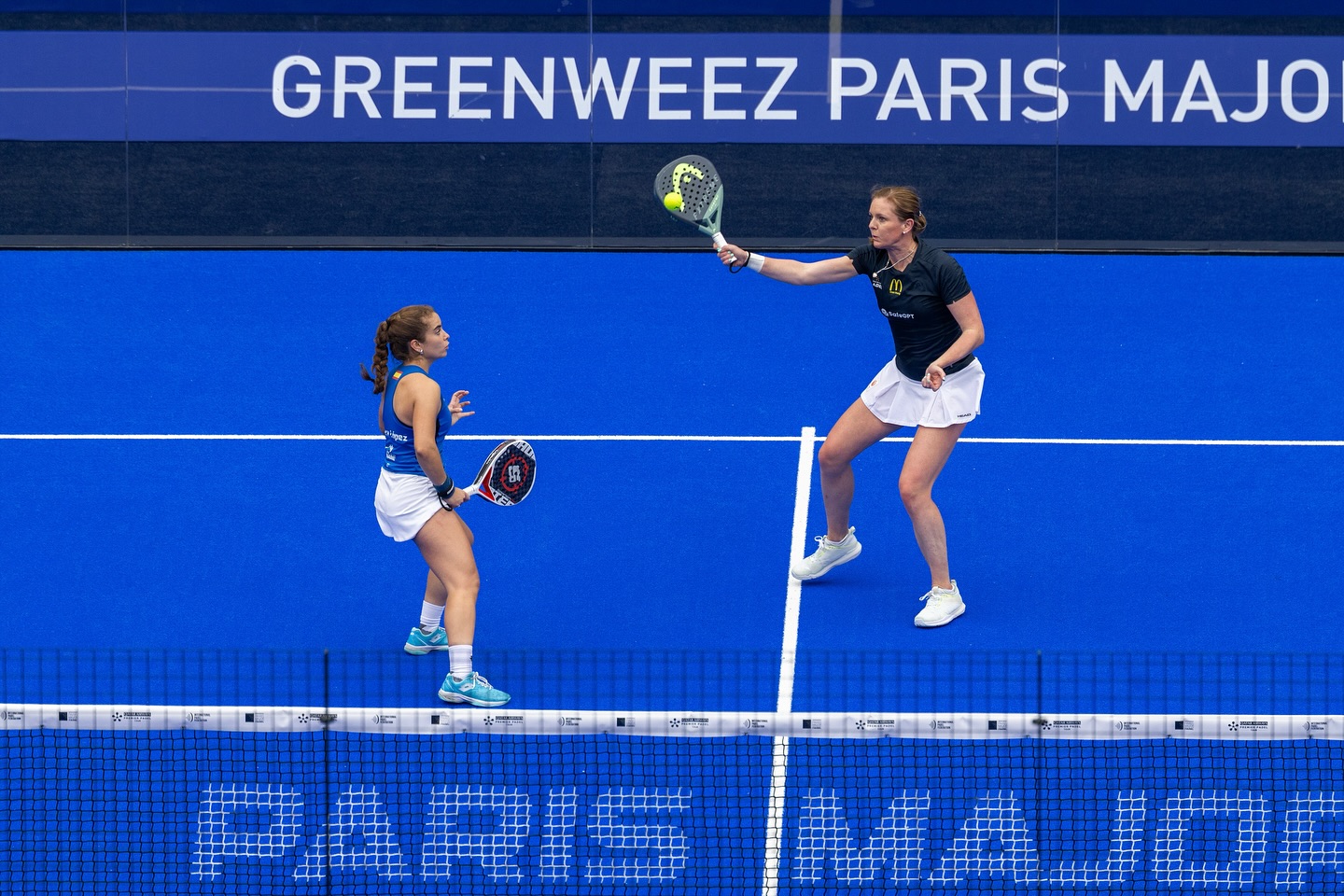 Marcella Koek y Rebeca López previas París Major 2024