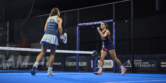 Marta Marrero y Bárbara Las Heras debut Rotterdam cuadro final 2024