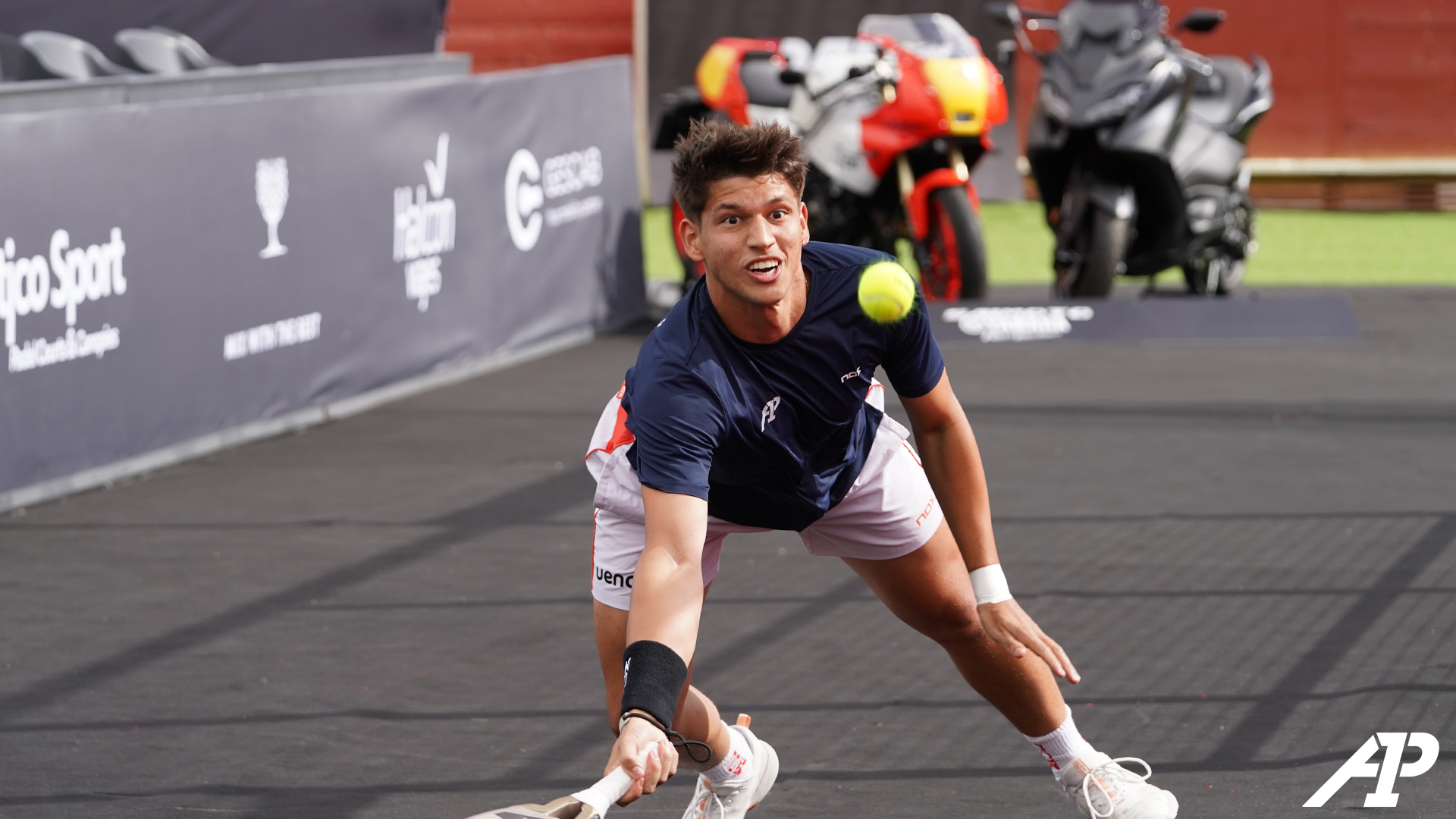 Martín Abud cuartos de final A1 Padel Open Madrid 2024