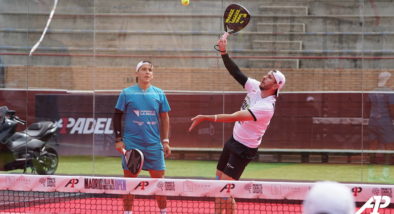 Matías Del Moral y Santiago Frugoni octavos de final A1 Padel Madrid 2024