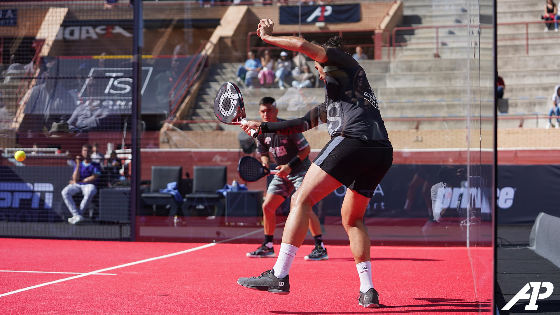 Maxi Arce y Pablo Lijó en la final de Móstoles A1 Padel 2024