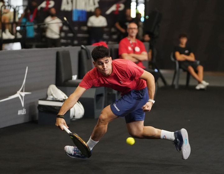 Maxi Sánchez cuartos de final Asturias A1 Padel 2024