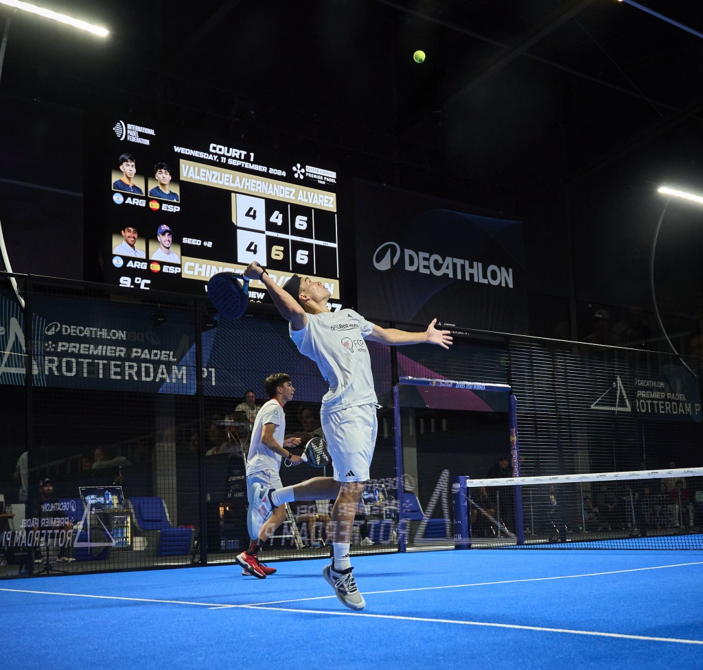 Ramiro Valenzuela y Pol Hernández cuadro final Rotterdam P1