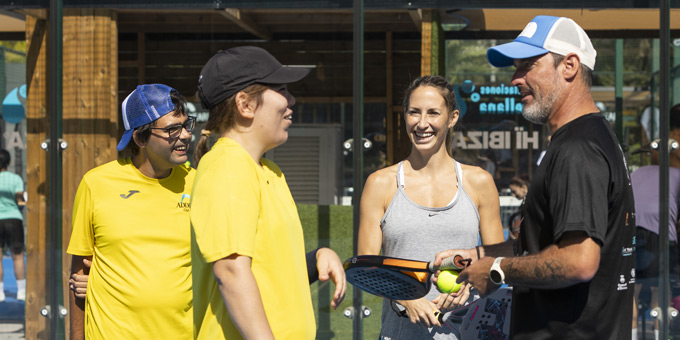 The Padel Kingdom jugadores torneo inclusivo