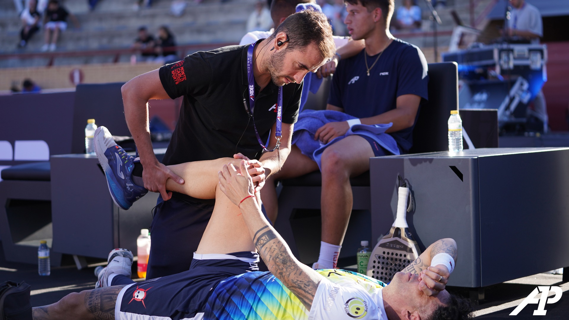 Tito Allemandi lesión semis Madrid Open 2024