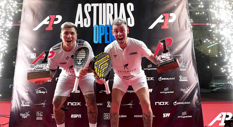 Tolito Aguirre y Gonzalo Alfonso victoria A1 Padel Asturias 2024