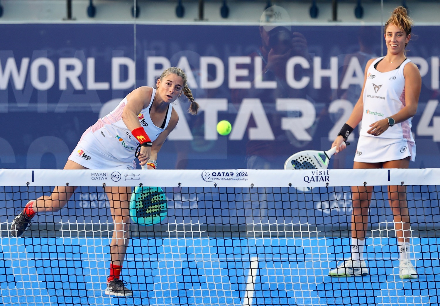 Alejandra Salazar y Bea González segunda jornada Mundial Catar 2024