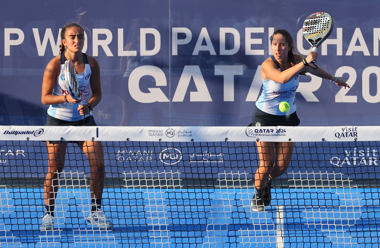 Claudia Jensen y martina Fassio Argentina debut Mundial 2024