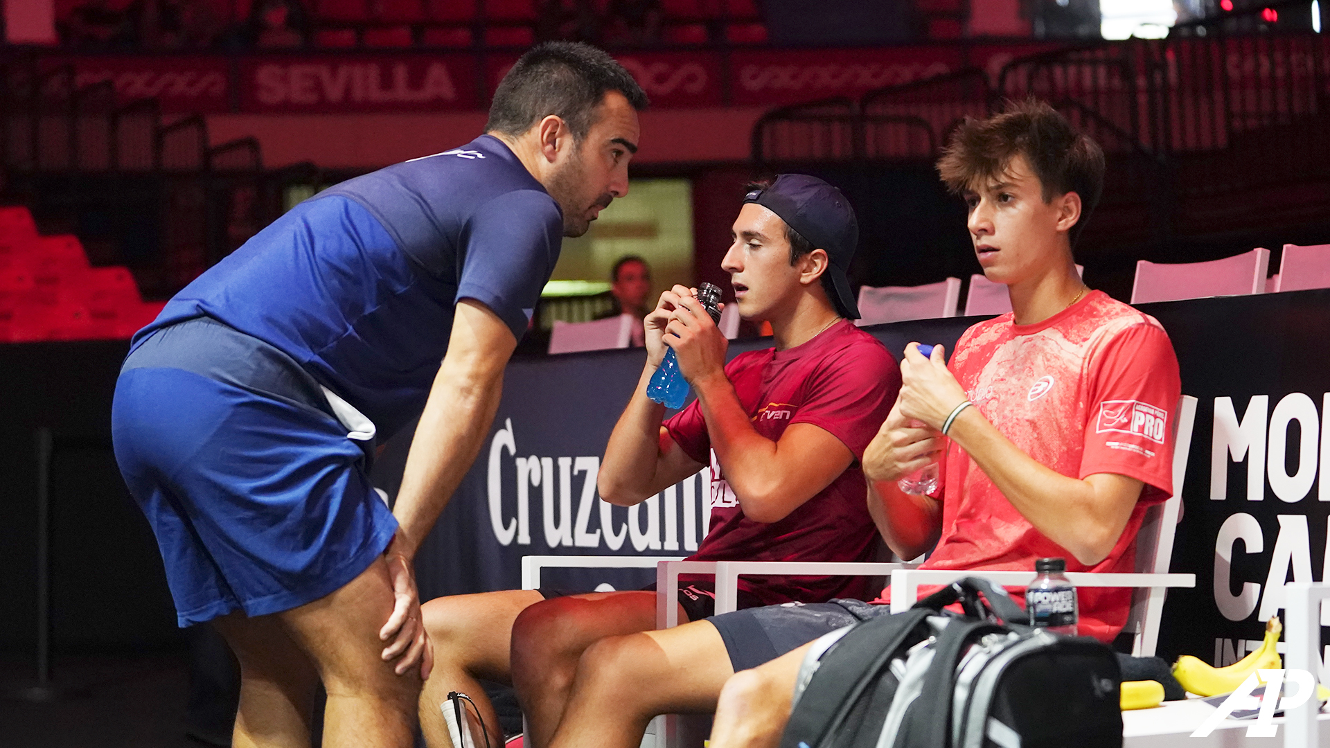 Diego García y Nacho Moragues primera ronda cuadro final Sevilla A1 Padel 2024