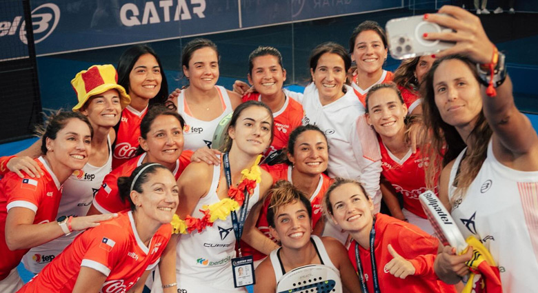 España chicas segundo día Mundial Catar 2024