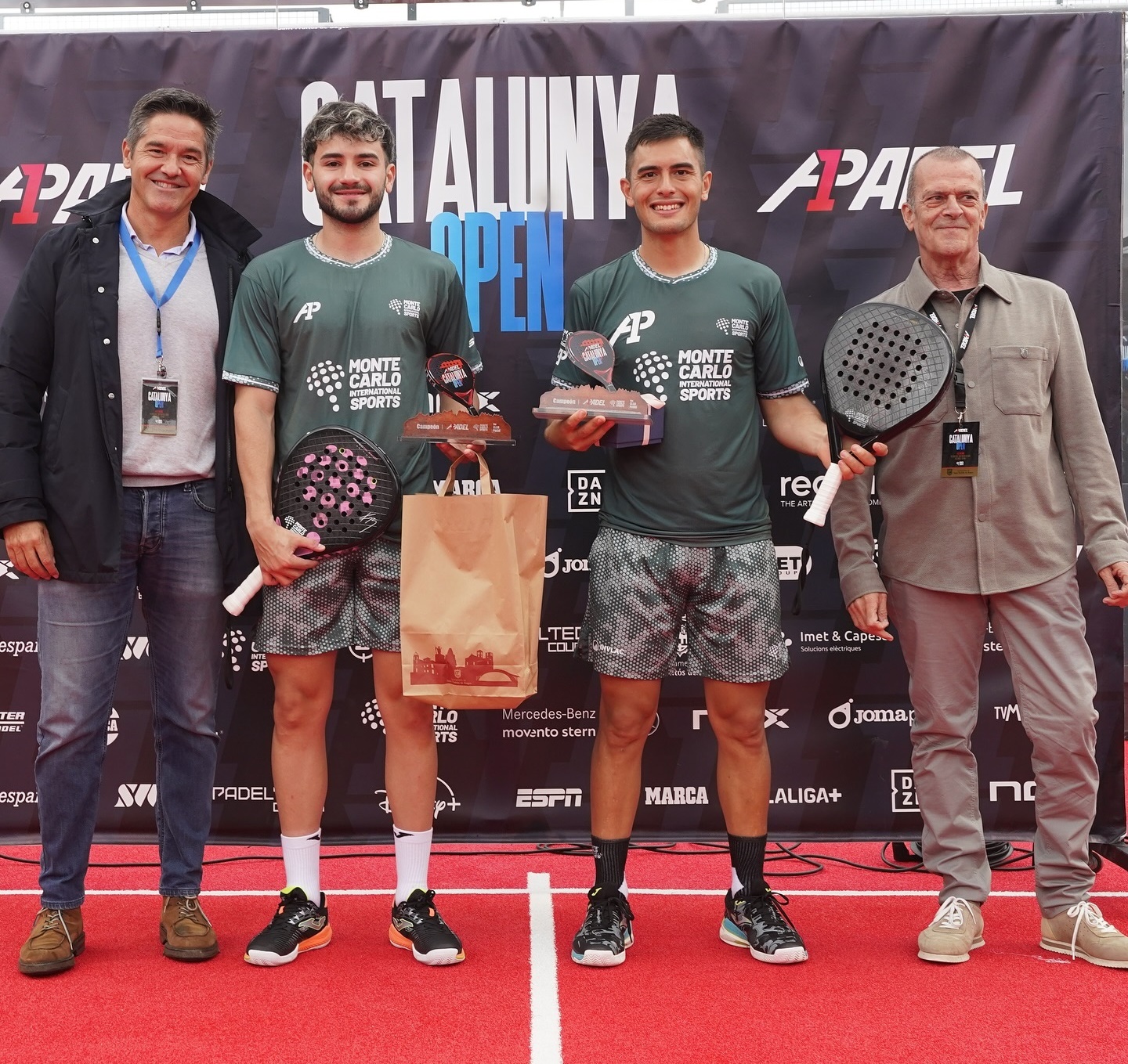 Foto con el título Arce y Dal Bianco Cataluña OPen 2024 