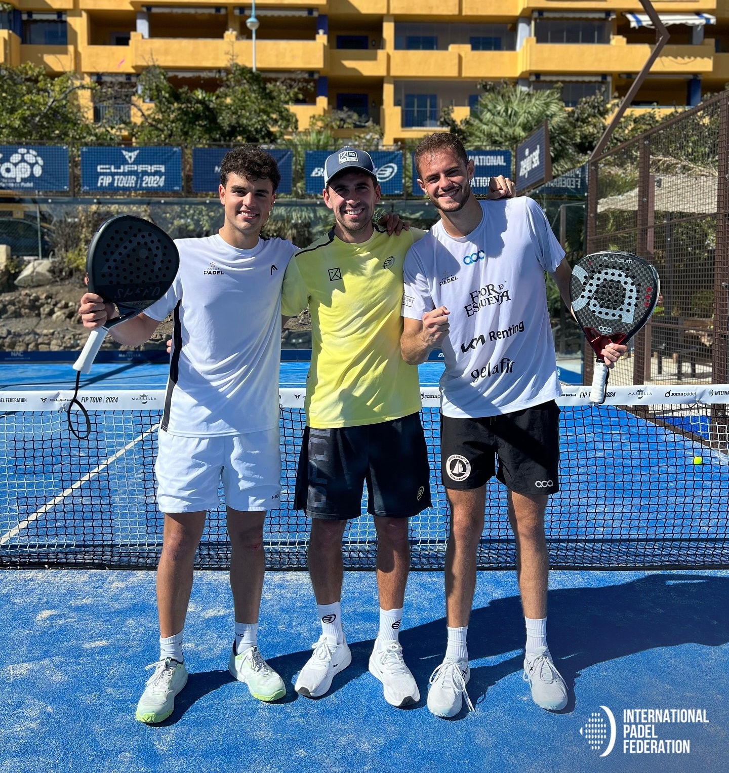 Fran Guerrero y Jairo Bautista semis FIP Platinum Marbella 2024 