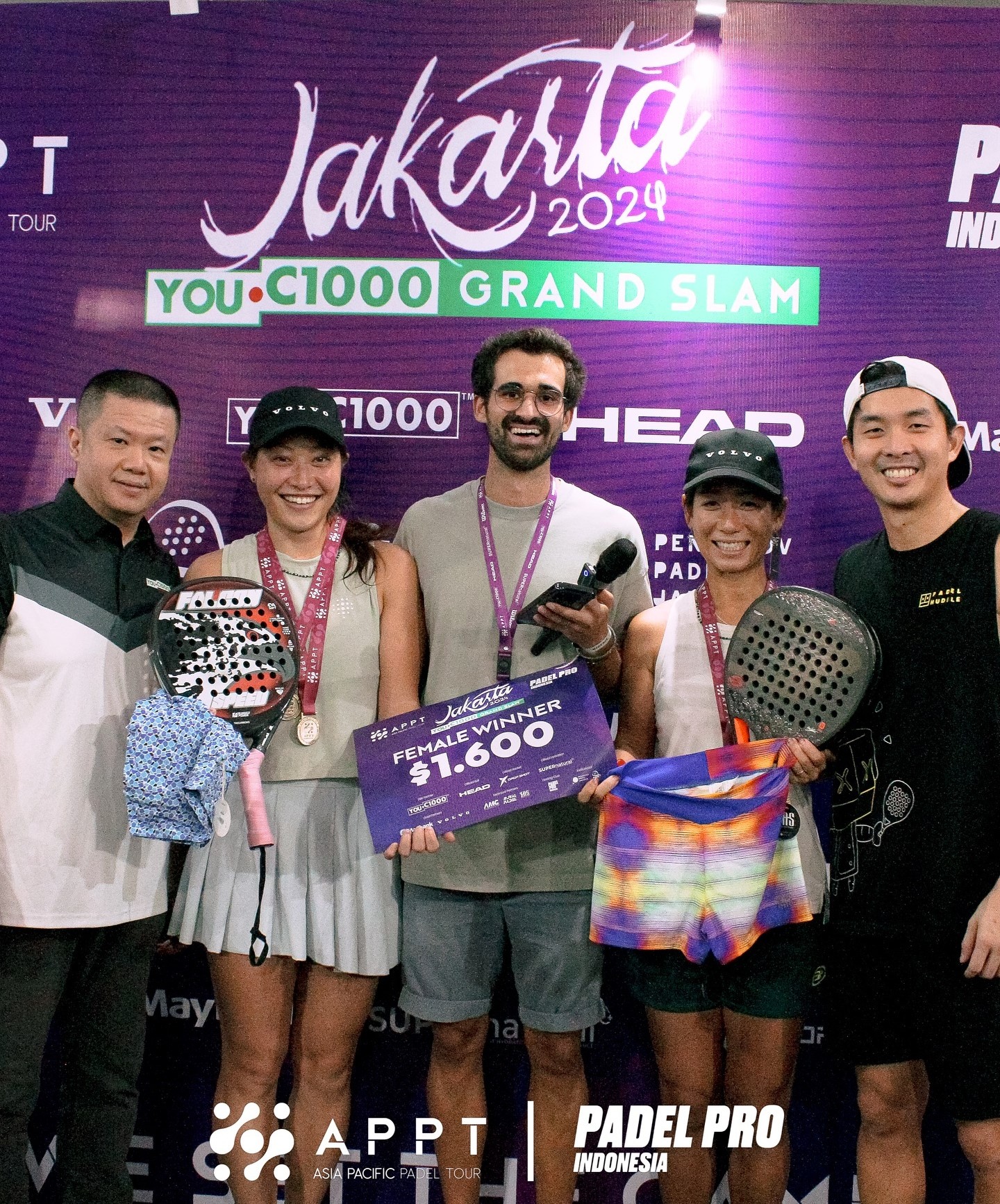 Ganadoras categoría Pro torneo APPT Jakarta 2024