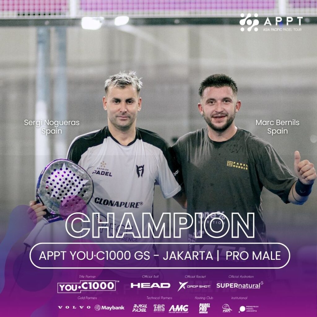 Ganadores categoría Pro torneo APPT Jakarta 2024